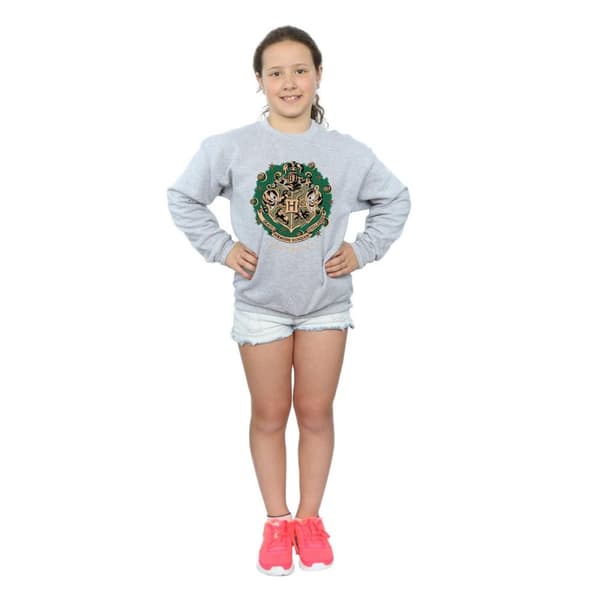 Harry Potter Sweatshirt med julkrans för flickor