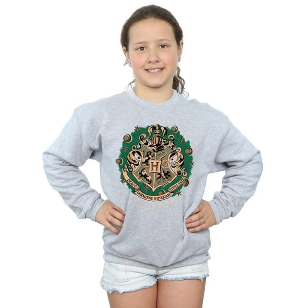 Harry Potter Sweatshirt med julkrans för flickor