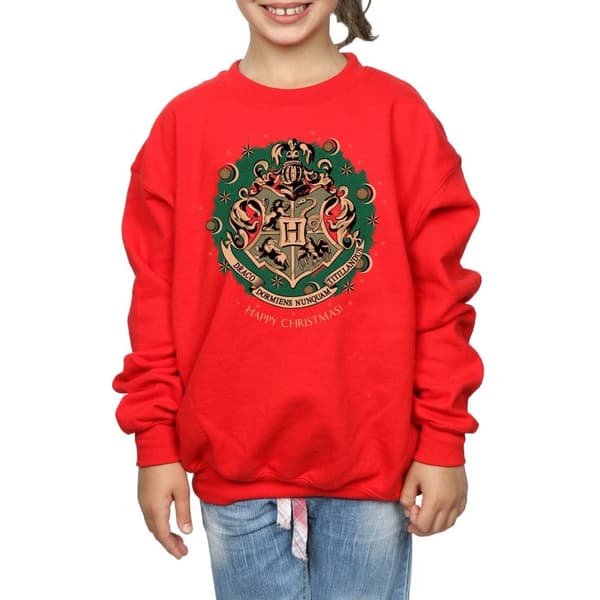 Harry Potter Sweatshirt med julkrans för flickor