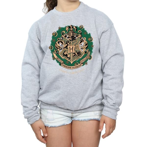 Harry Potter Sweatshirt med julkrans för flickor