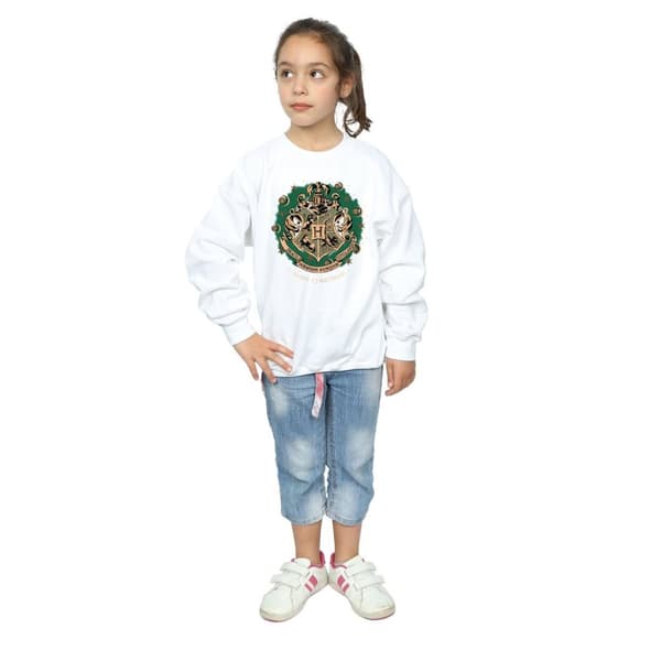 Harry Potter Girls Christmas Wreath Sweatshirt