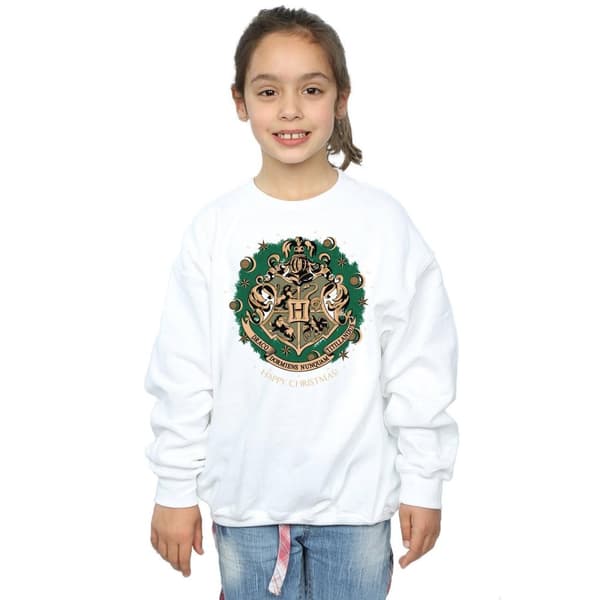 Harry Potter Girls Christmas Wreath Sweatshirt