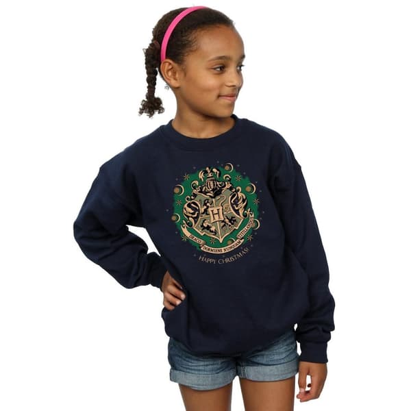 Harry Potter Girls Christmas Wreath Sweatshirt