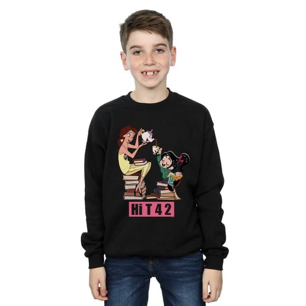 Disney Wreck It Ralph Belle och Vanellope - Sweatshirt för pojkar