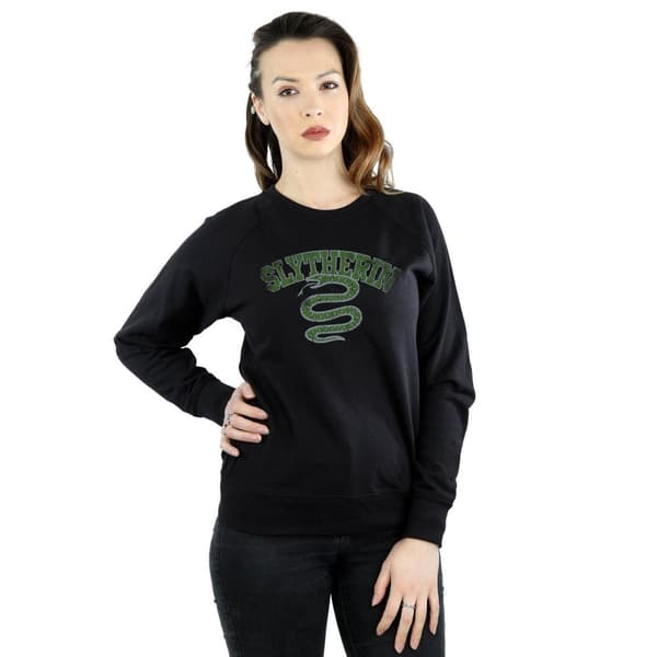 Harry Potter Womens/Ladies Slytherin Sport Emblem Sweatshirt