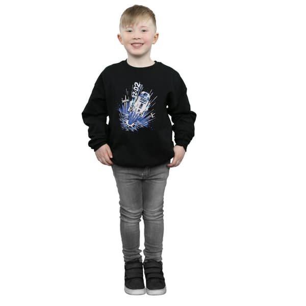 Star Wars Boys R2-D2 Blast Off Sweatshirt