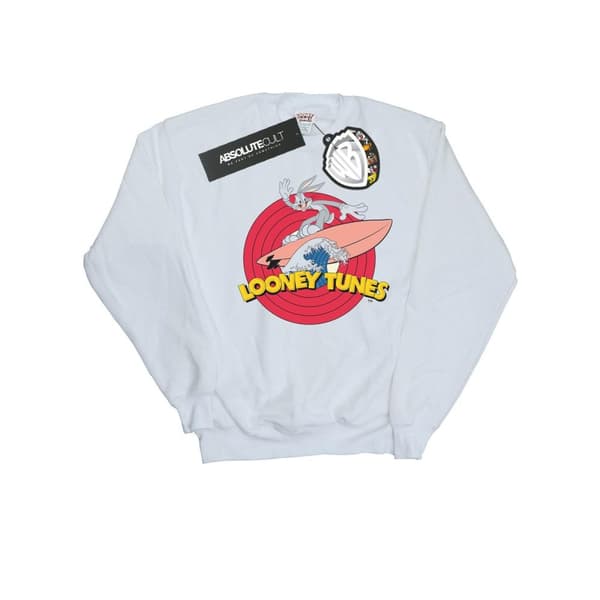 Looney Tunes Girls Bugs Bunny Surfing Sweatshirt