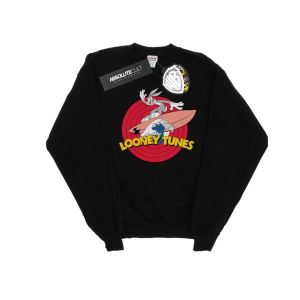 Looney Tunes Girls Bugs Bunny Surfing Sweatshirt