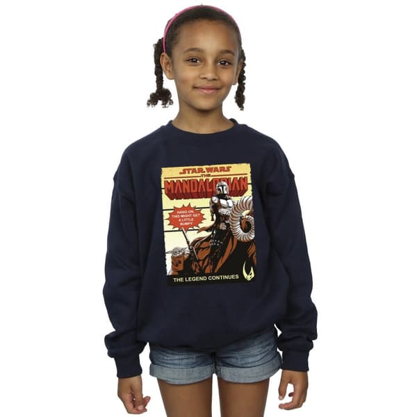 Star Wars The Mandalorian Girls Bumpy Ride Sweatshirt