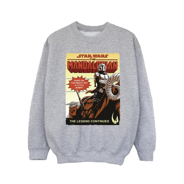 Star Wars The Mandalorian Girls Bumpy Ride Sweatshirt