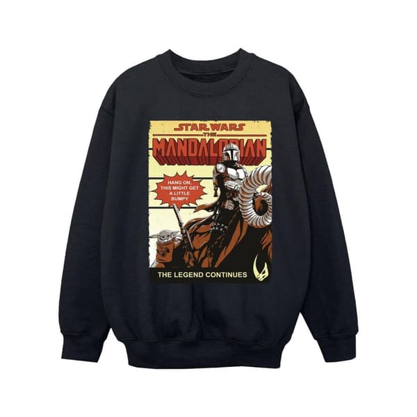 Star Wars The Mandalorian Girls Bumpy Ride Sweatshirt