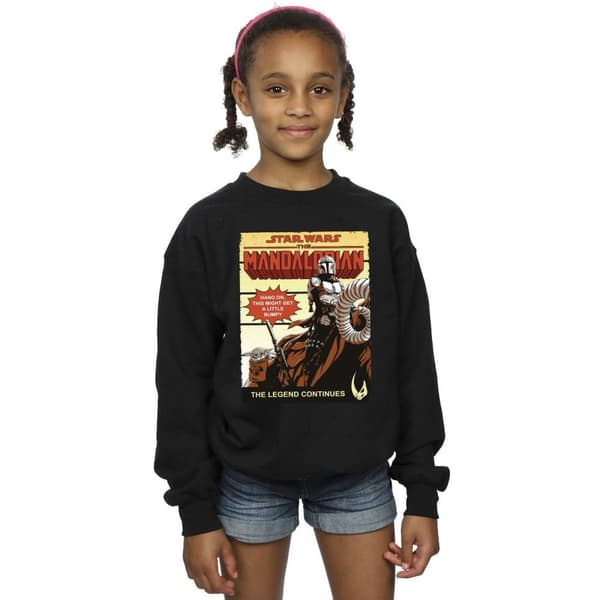 Star Wars The Mandalorian Girls Bumpy Ride Sweatshirt