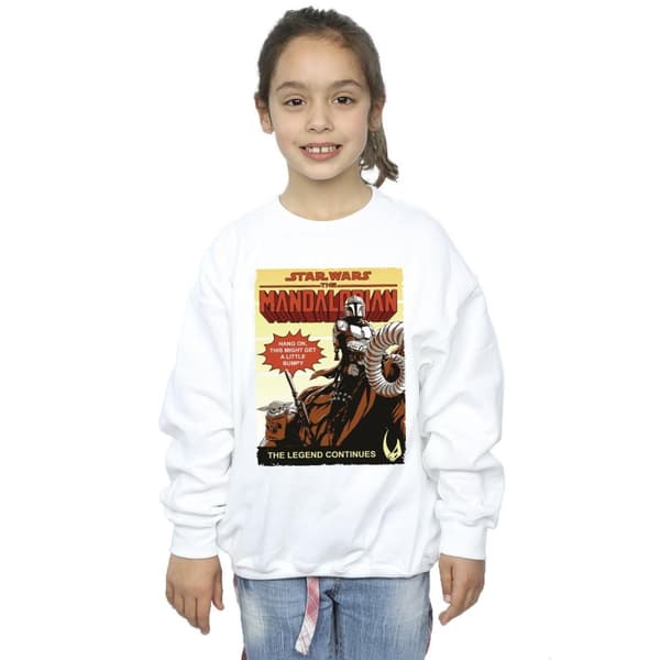 Star Wars The Mandalorian Girls Bumpy Ride Sweatshirt