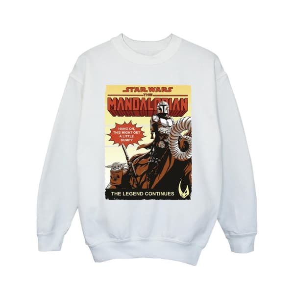 Star Wars The Mandalorian Girls Bumpy Ride Sweatshirt