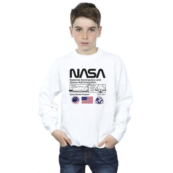 NASA Sweatshirt med rymdadministratör för pojkar
