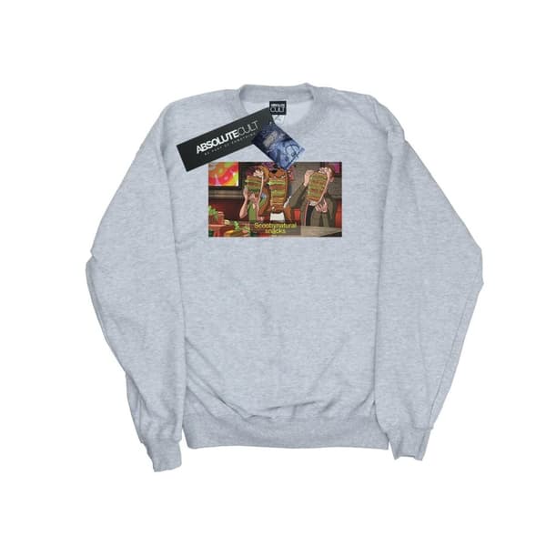 Scoobynatural Womens/Ladies Supernatural Snacks Sweatshirt Sports Grey XXL