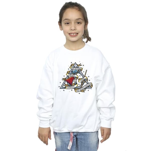 Harry Potter Girls The Deathly Hallows Sweatshirt