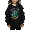 Miniatyrbilde 3 av 5: Harry Potter Girls Slytherin Crest Sweatshirt