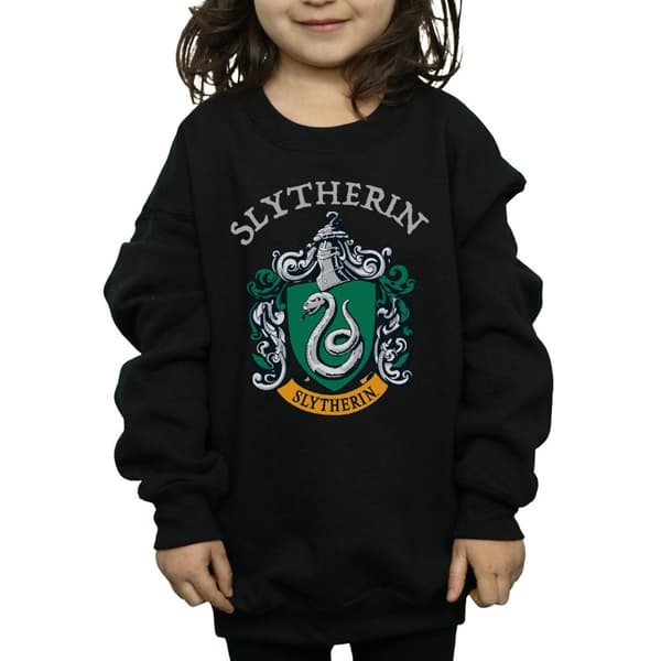 Harry Potter Girls Slytherin Crest Sweatshirt