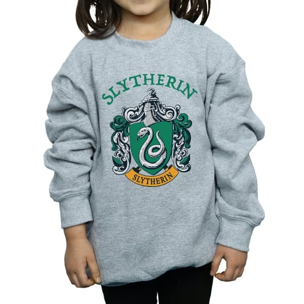 Harry Potter Girls Slytherin Crest Sweatshirt