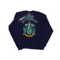 Miniatyrbilde 1 av 5: Harry Potter Girls Slytherin Crest Sweatshirt