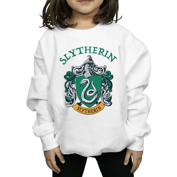 Harry Potter Girls Slytherin Crest Sweatshirt