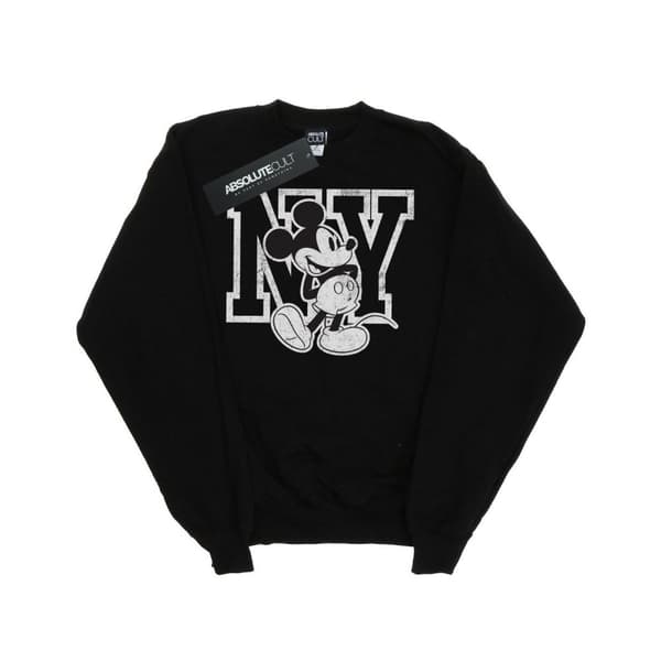 Disney Girls Mickey Mouse NY Kicking Sweatshirt