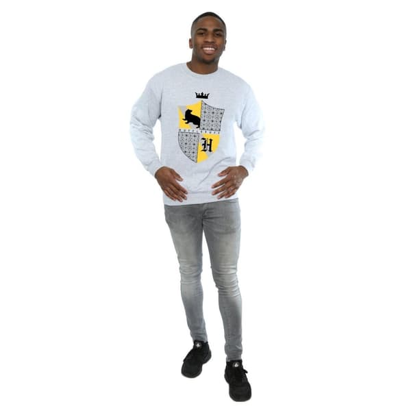 Harry Potter Mens Hufflepuff Shield Sweatshirt
