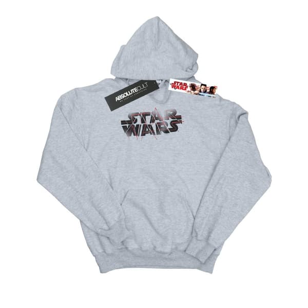 Star Wars Mens The Last Jedi Spray Logo Hoodie