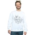 Miniatyrbild 3 av 4: Disney Mens The Muppets Muppet Babies Mono Group Sweatshirt