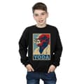 Miniatyrbild 2 av 3: Star Wars Sweatshirt med Yoda-affisch för pojkar