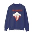 Miniatyrbillede 1 af 3: Disney Womens/Ladies Big Hero 6 Baymax San Fransokyo Heart Sweatshirt
