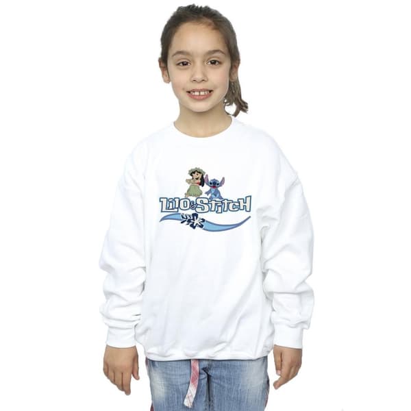 Disney Girls Lilo And Stitch Characters Sweatshirt