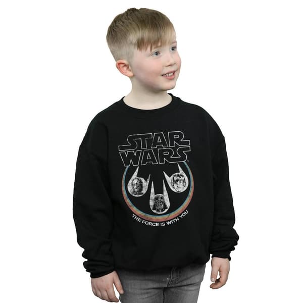Star Wars Boys Retro Heads Sweatshirt