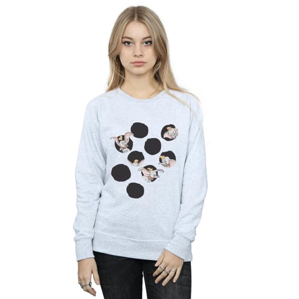 Disney Womens/Ladies Dumbo Peekaboo Sweatshirt