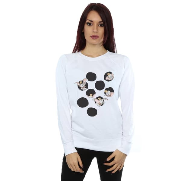 Disney Womens/Ladies Dumbo Peekaboo Sweatshirt