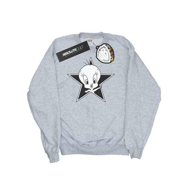 Looney Tunes Boys Tweety Pie Mono Star Sweatshirt