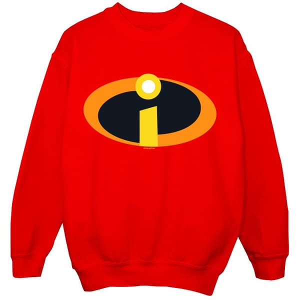Disney Pojkar The Incredibles Kostym Logo Sweatshirt