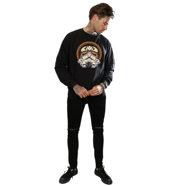 Star Wars Mens Stormtrooper Dia De Los Muertos Sweatshirt