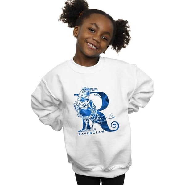 Harry Potter Girls Ravenclaw Raven Sweatshirt