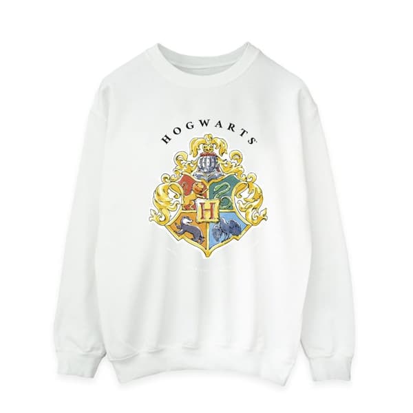 Harry Potter Mens Hogwarts School Emblem Sweatshirt