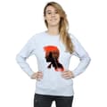 Miniatyrbild 2 av 5: Harry Potter Sweatshirt med stridssilhuett för kvinnor/damer