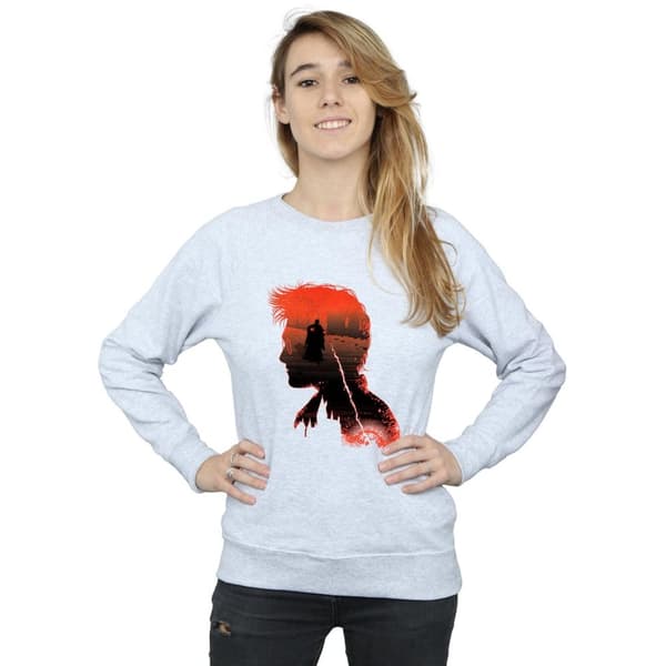 Harry Potter Sweatshirt med stridssilhuett för kvinnor/damer