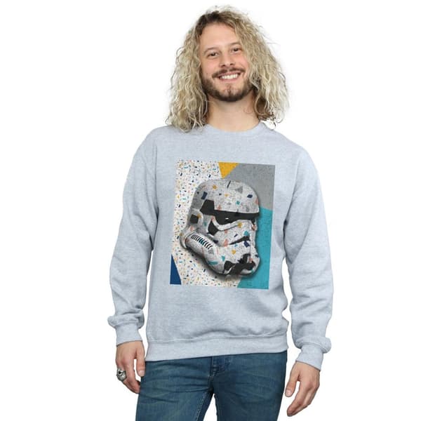 Star Wars Hjälmtröja med Stormtrooper-mönster för herrar
