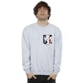 Miniatyrbilde 2 av 5: Looney Tunes Mens Pepe Le Pew Face Faux Pocket Sweatshirt