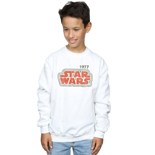 Star Wars Retro Outline-tröja för pojkar