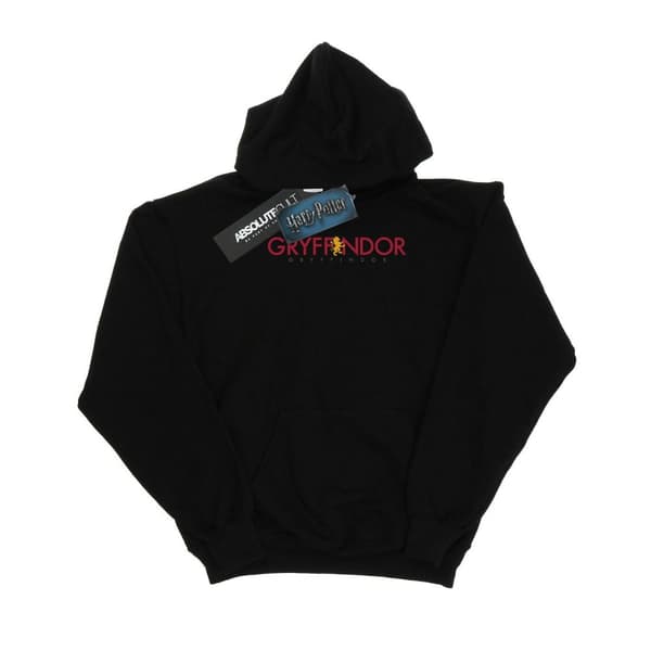 Harry Potter Mens Gryffindor Text Hoodie