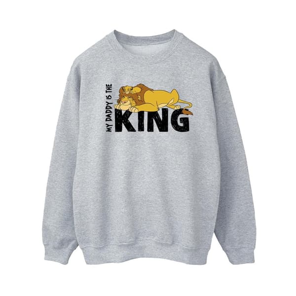 Disney Womens/Ladies The Lion King Daddy Is King Sweatshirt