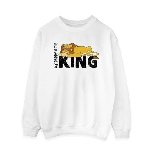 Disney Womens/Ladies The Lion King Daddy Is King Sweatshirt