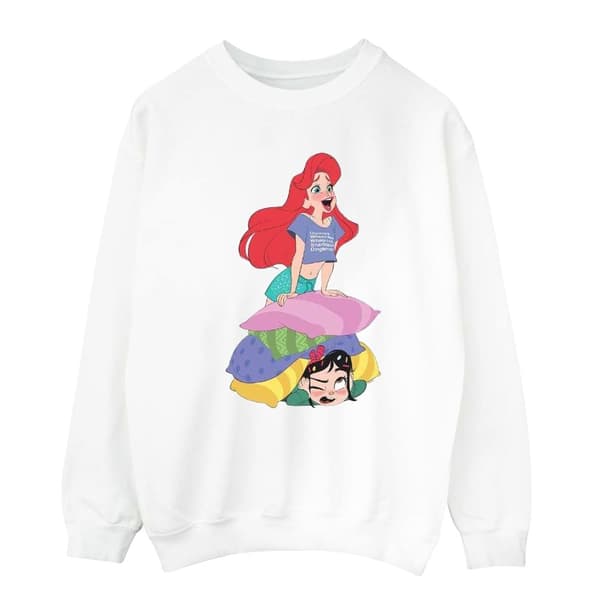 Disney Boys Wreck It Ralph Ariel And Vanellope Sweatshirt